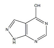 KL20080            315-30-0             4-hydroxy-1H-pyrazolo(3,4-d)pyrimidine
