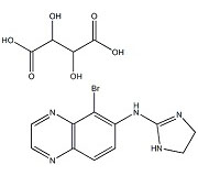 KL80063            70359-46-5         5-Bromo-N-(4,5-dihydro-1H-imidazol-2-yl)-6-quinoxalinamine tartrate