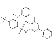KL20091            150727-06-3       Benzenesulfonamide,N-[6-chloro-5-(2-methoxyphenoxy)[2,2,-bipyrimidin]-4-yl]-4-(1,1-dimethylethyl)