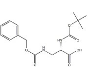 KL60012            65710-57-8         N-叔丁氧羰基-3-[(苄氧羰基)氨基]-L-丙氨酸